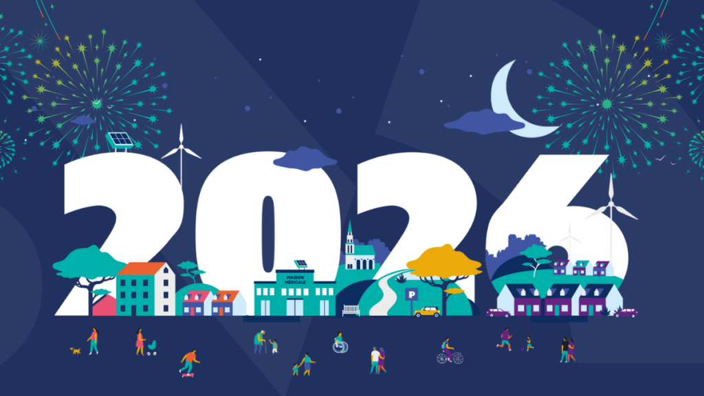 Illustration pour les vœux 2026