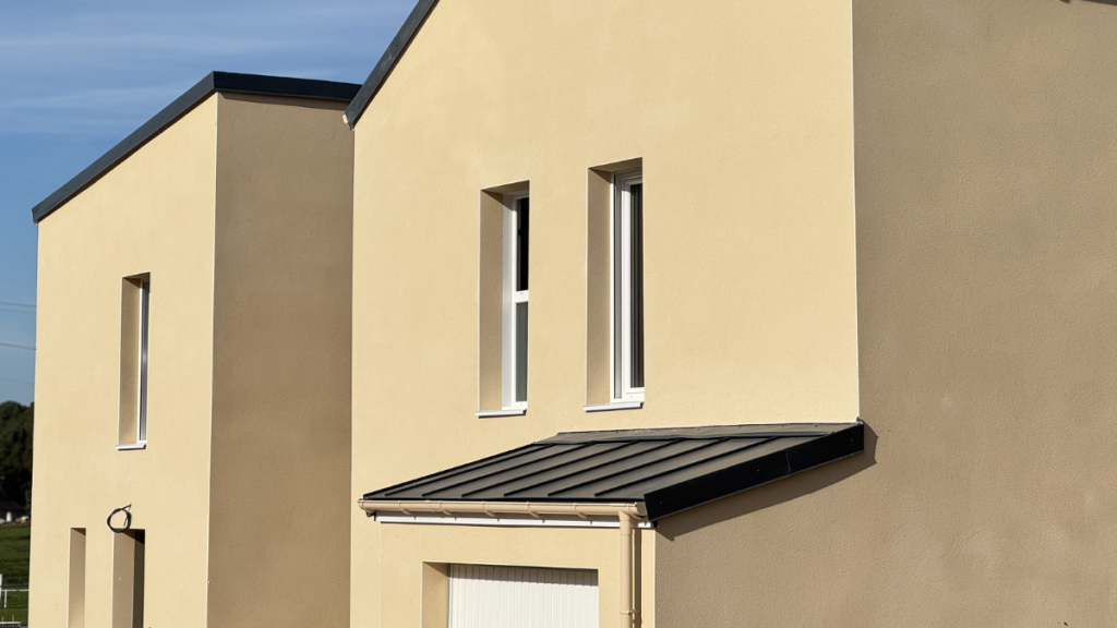 Vue extérieur de logements du parc social de Meldomys