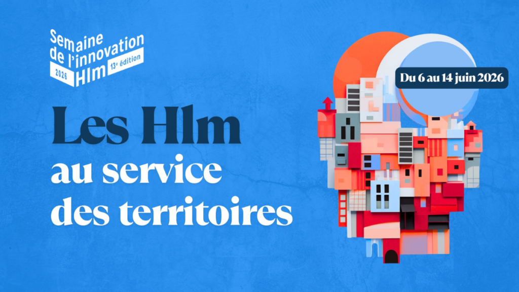 Affiche pour la semaine de l'innovation Hlm 2026